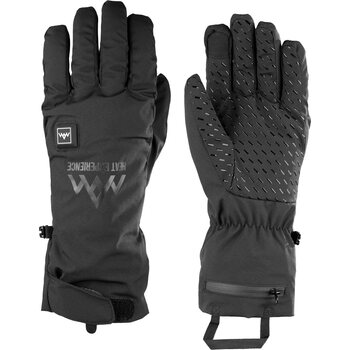 Heat Experience Heated Everyday Gloves, Black, S