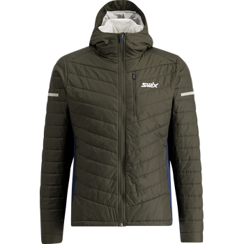 Swix Dynamic Insulated Jacket Mens, Dark Olive / Dark Navy, M