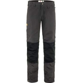 Fjällräven Greenland Trail Trousers Mens, Dark Grey-Black (030-550), 46, Regular 32"