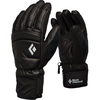 Black Diamond Spark Gloves Womens, Black / Black, XS