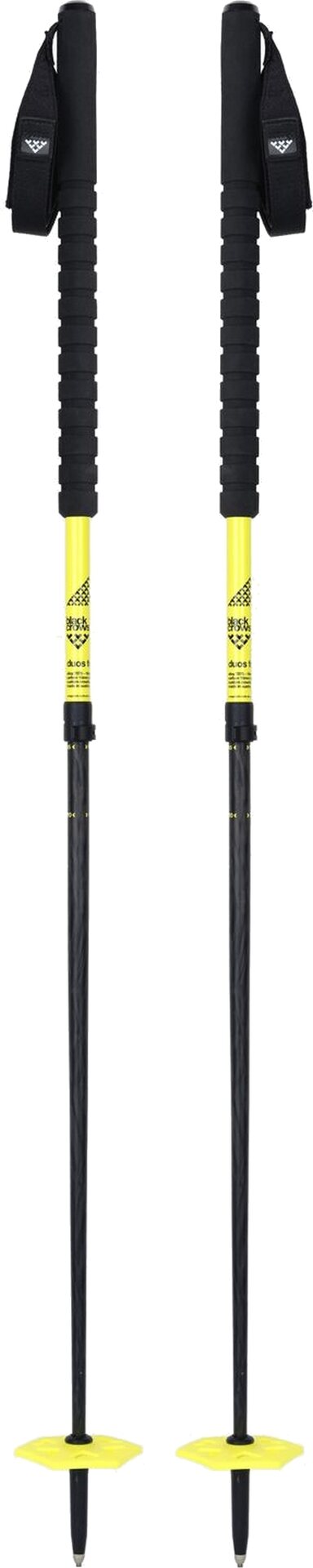 Black Crows Duos Freebird Poles Black / Yellow