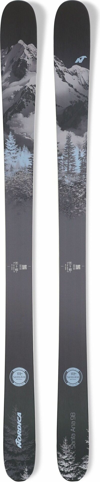 Nordica Santa Ana 98 (Flat) Black / Blue