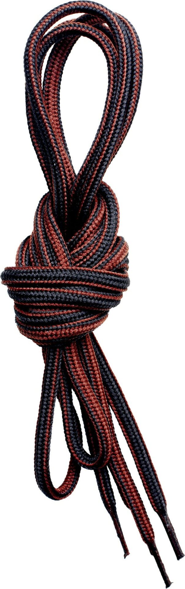 Lundhags Shoe Laces 200 CM Black/Pecan