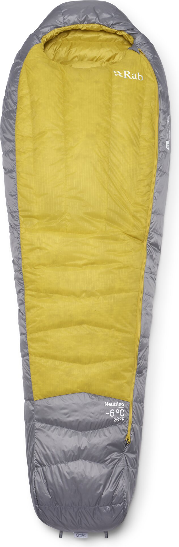 Rab Neutrino -6C / 20F Womens Zinc/Dark Pollen