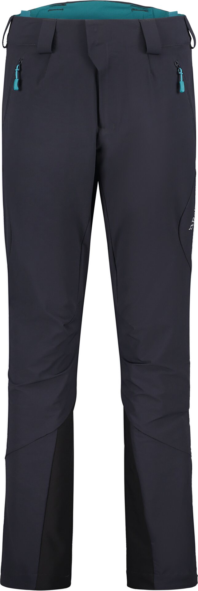 Rab Ascendor AS Climbing Softshell Pants Womens Ebony