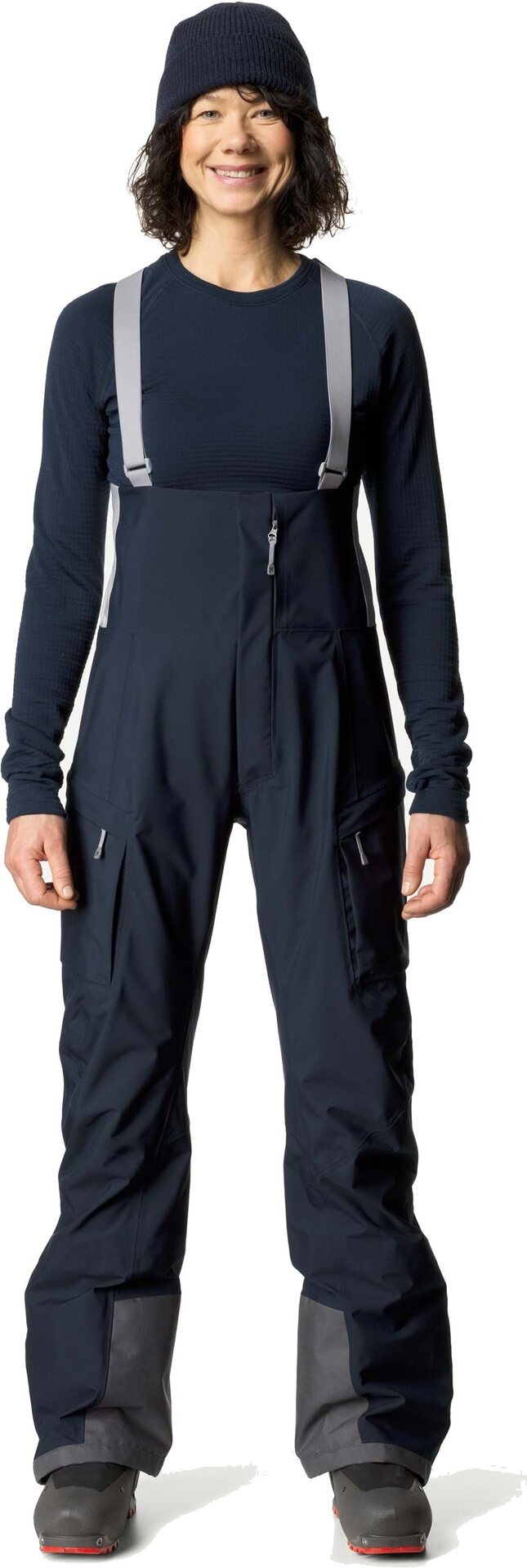 Houdini Rollercoaster Bib Pants Womens Blue Illusion