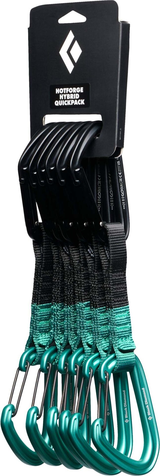 Black Diamond HotForge Hybrid Quickpack (6 pc) Clean Green