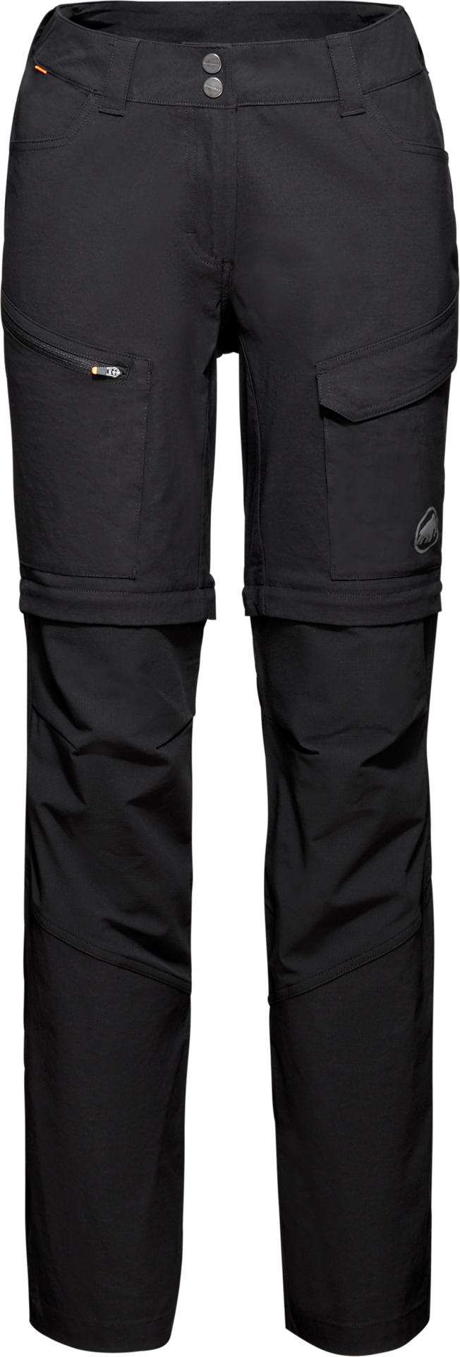 Mammut Zinal Hybrid Zip Off Pants Women Black
