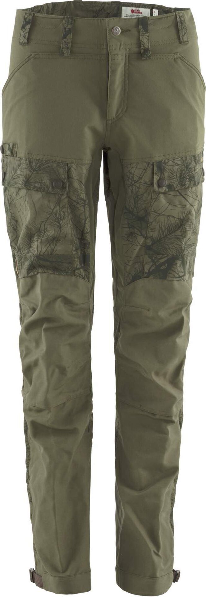 Fjällräven Lappland Hybrid Trousers Womens Green Camo/Laurel Green (626-625)