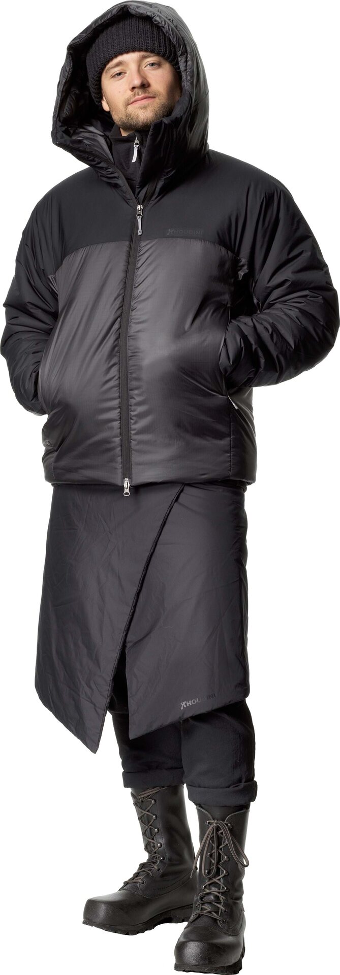 Houdini Double Dunfri Mens True Black