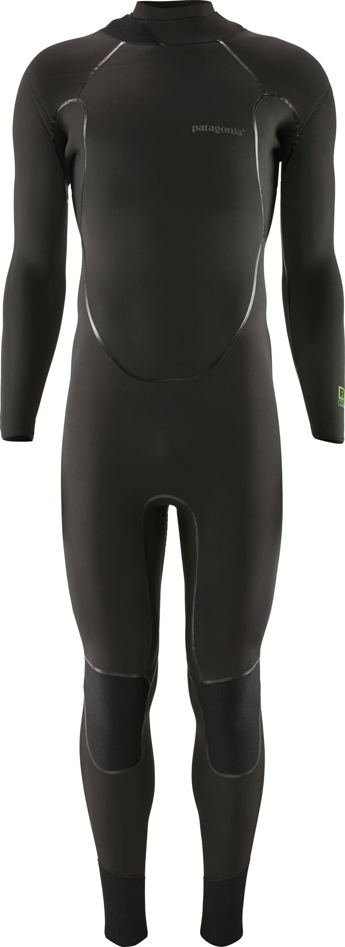 Patagonia R2 Yulex Back Zip Full Suit Mens Black