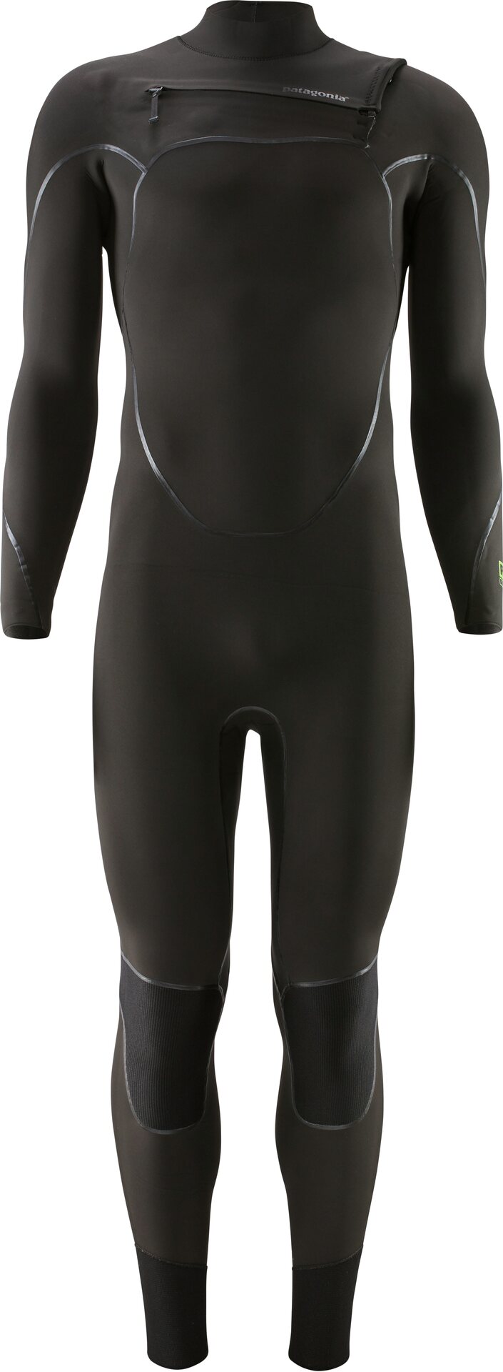 Patagonia M's R1 Yulex Front-Zip Full Suit, Black, MT (185.5