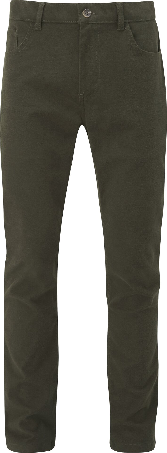 Alan Paine Southoak Moleskin Mens Trousers Olive
