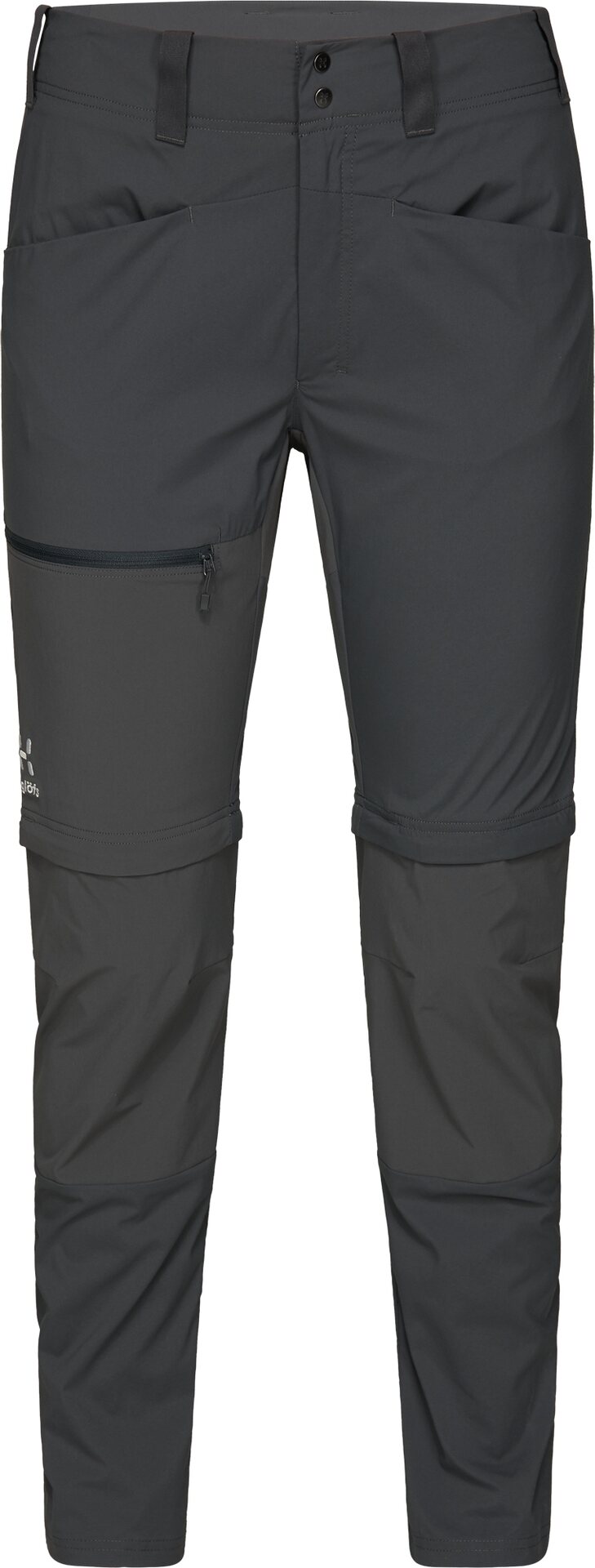 Haglöfs Lite Slim Zip-Off Pant Womens Regular Magnetite