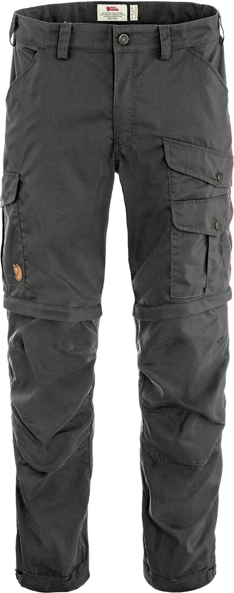 Fjällräven Vidda Pro Lite Zip-off Trousers Mens Dark Grey (030)