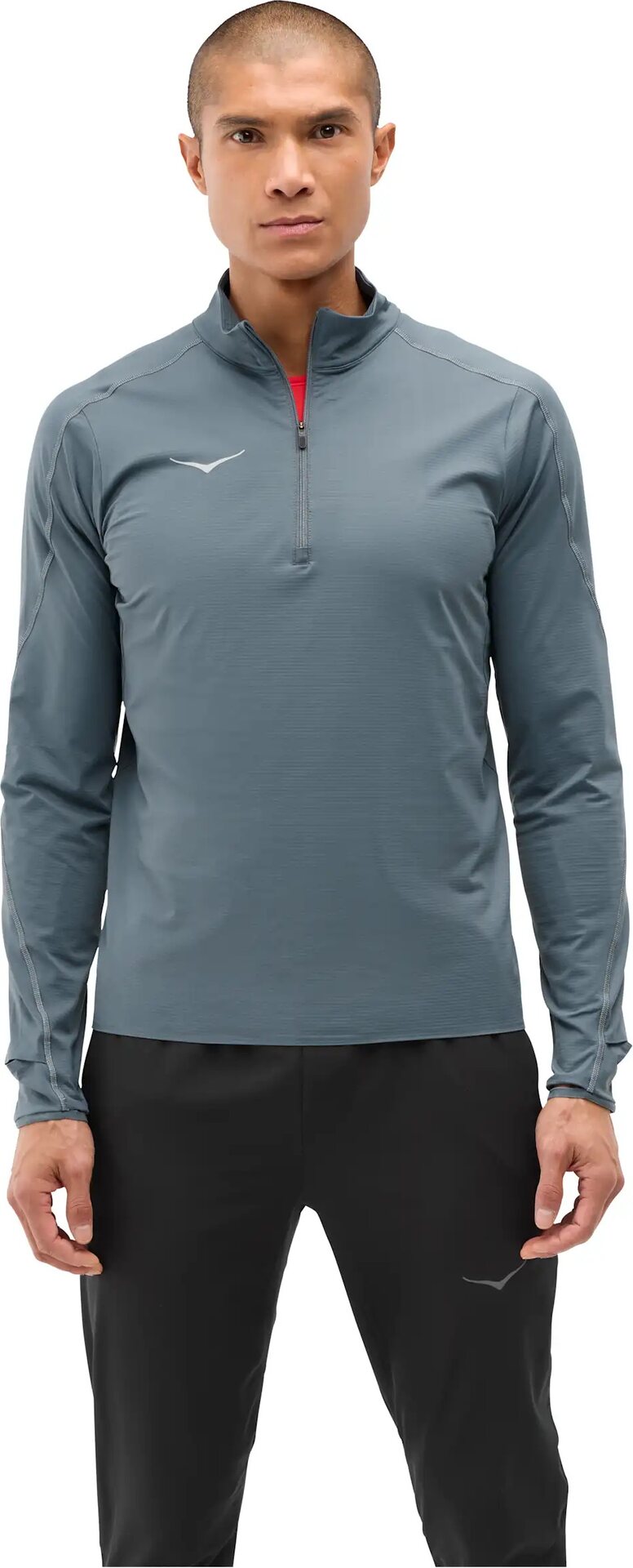 Hoka 1/4 Zip Mens Faded Navy