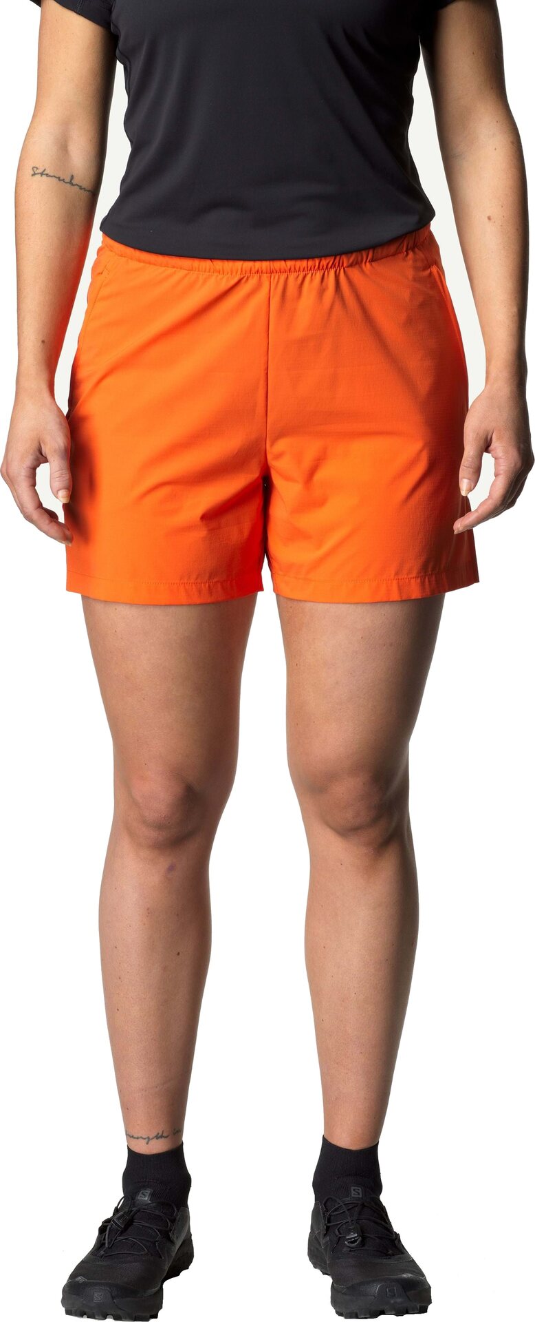 Houdini Pace Light Shorts Womens Sunset Orange
