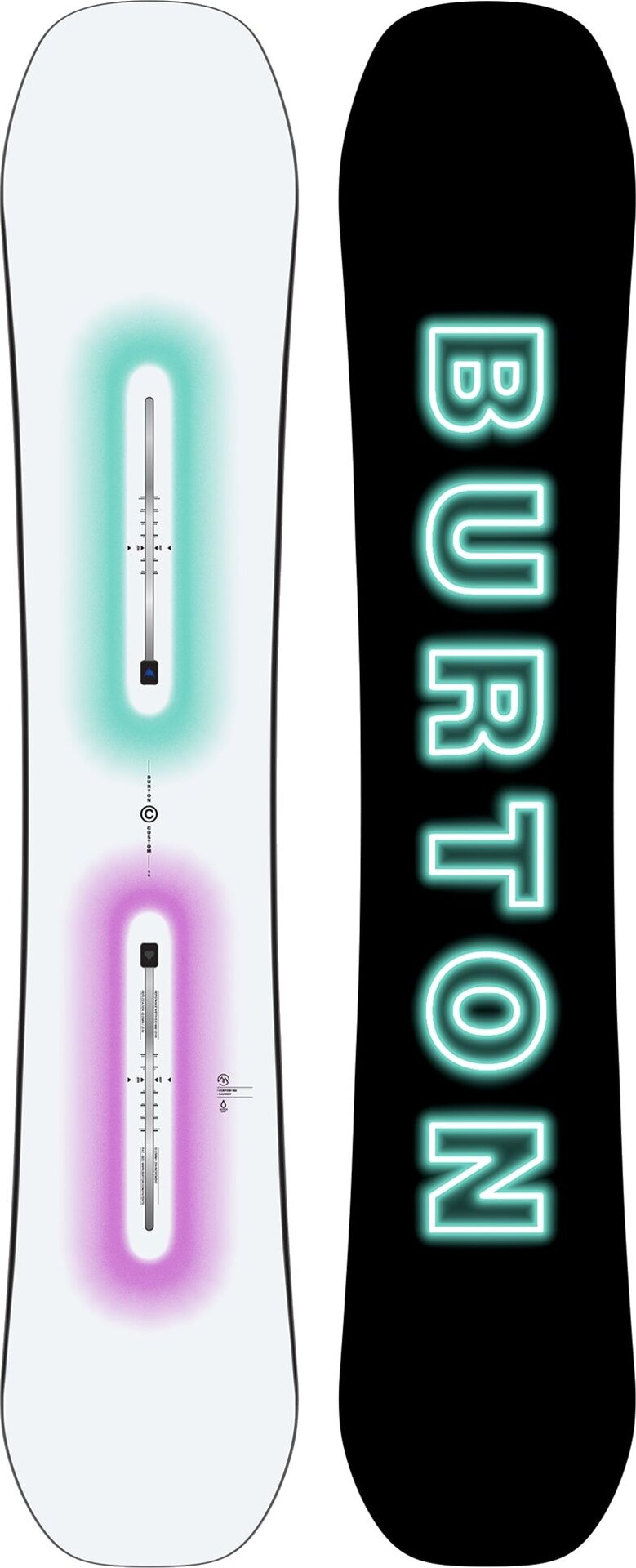 Burton Custom Camber Snowboard Mens Glow