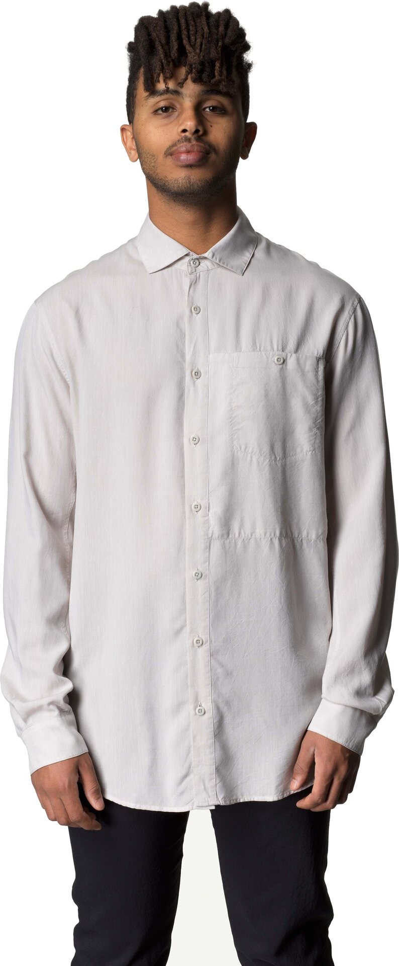 Houdini Tree Longsleeve Shirt Mens Sandstorm Light