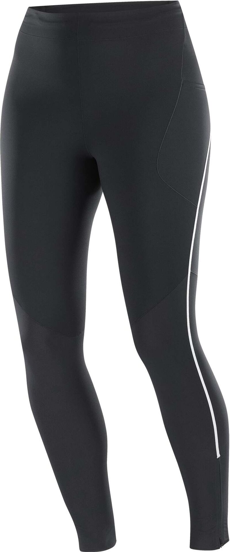 Salomon Sense Stow Tights Womens Deep Black