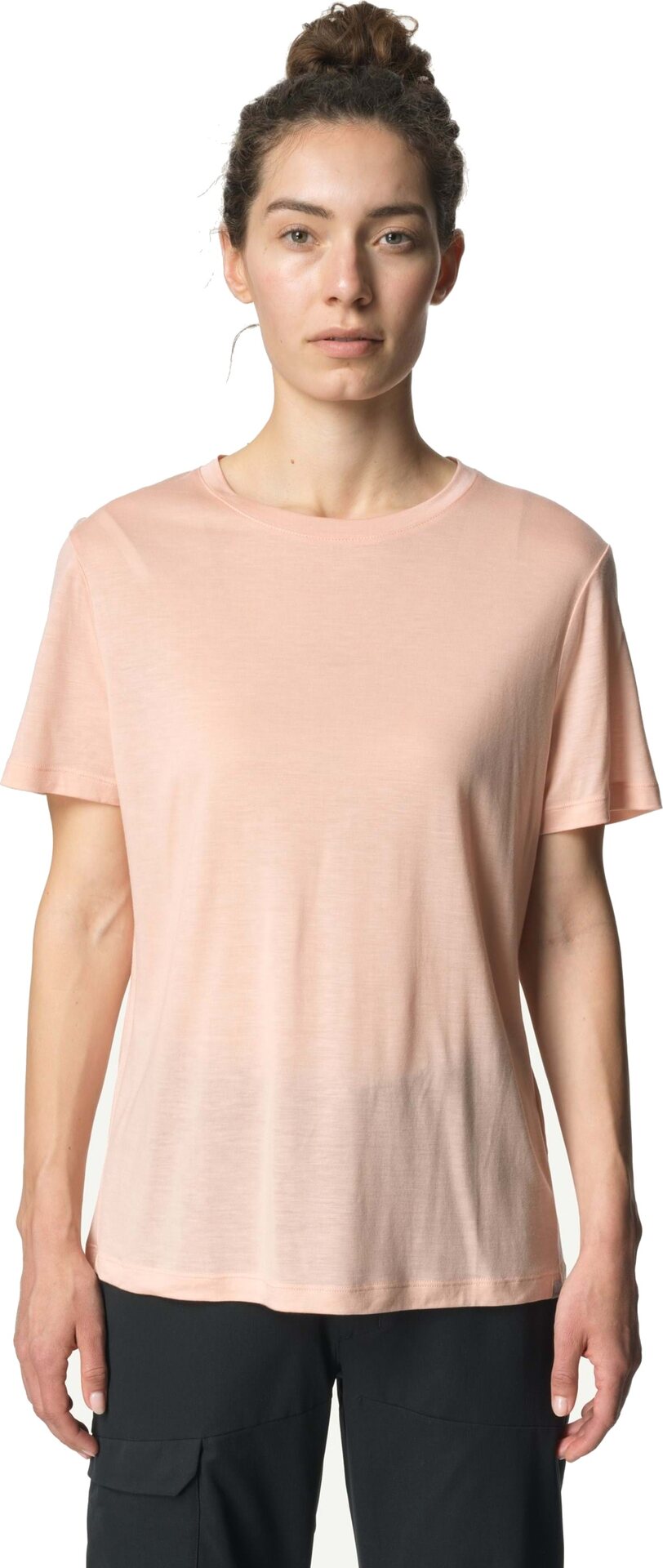 Houdini Tree Tee Womens Dulcet Pink