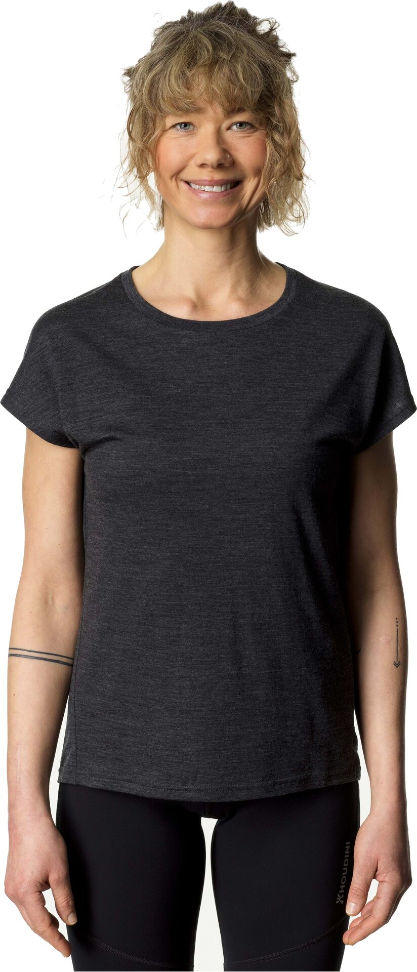 Houdini Activist Tee Womens True Black