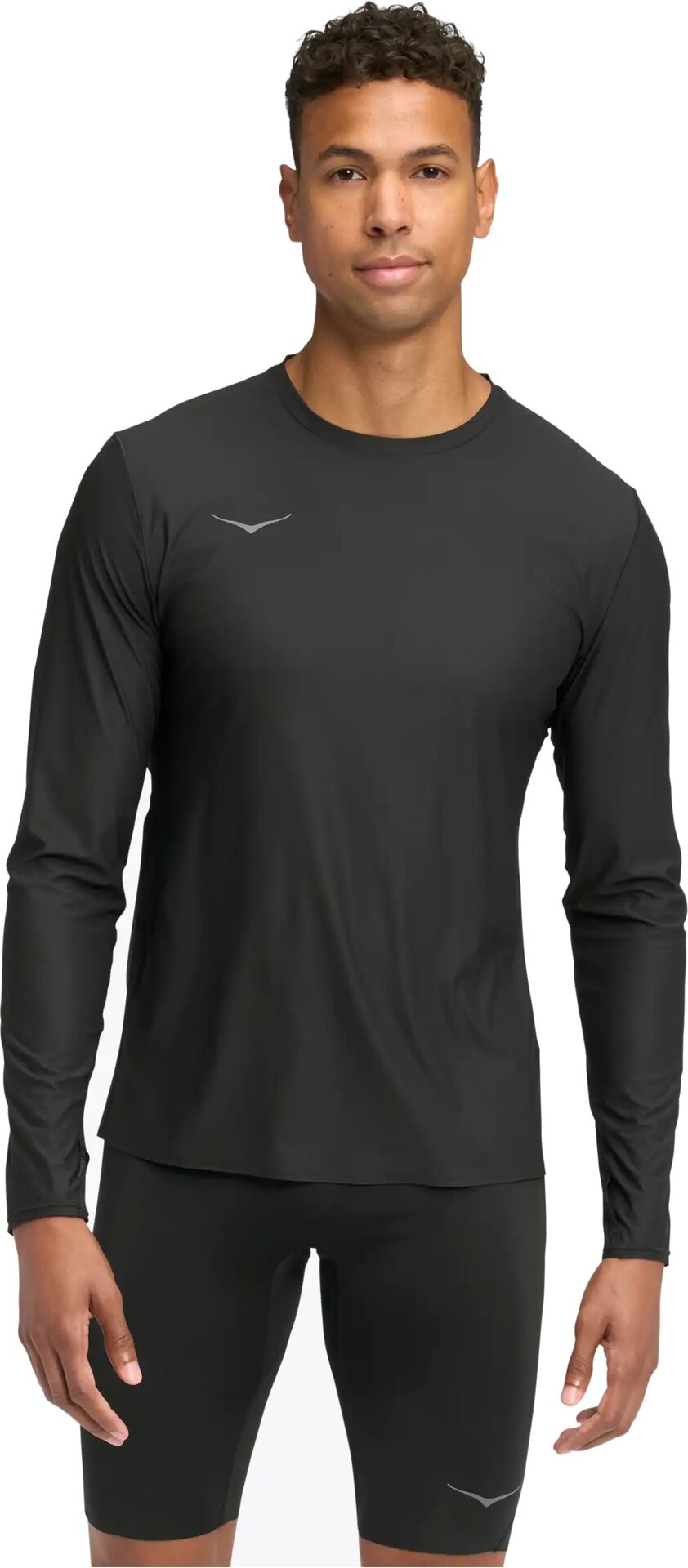 Hoka Airolite Long Sleeve 2.0 Mens Black