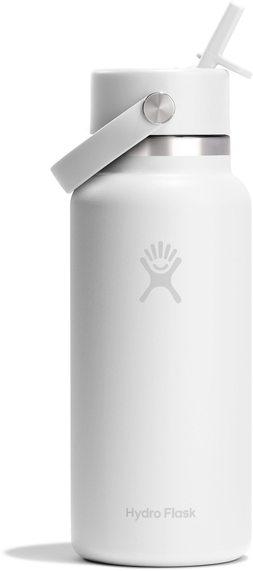 Hydro Flask Wide Mouth with Flex Straw Cap 946 ml (32 oz) White