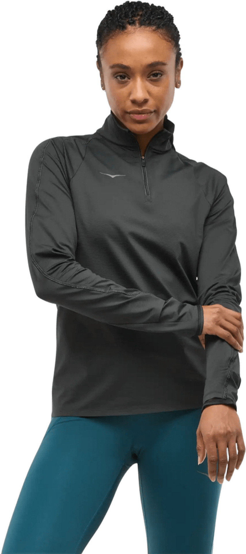 Hoka 1/4 Zip Womens Black