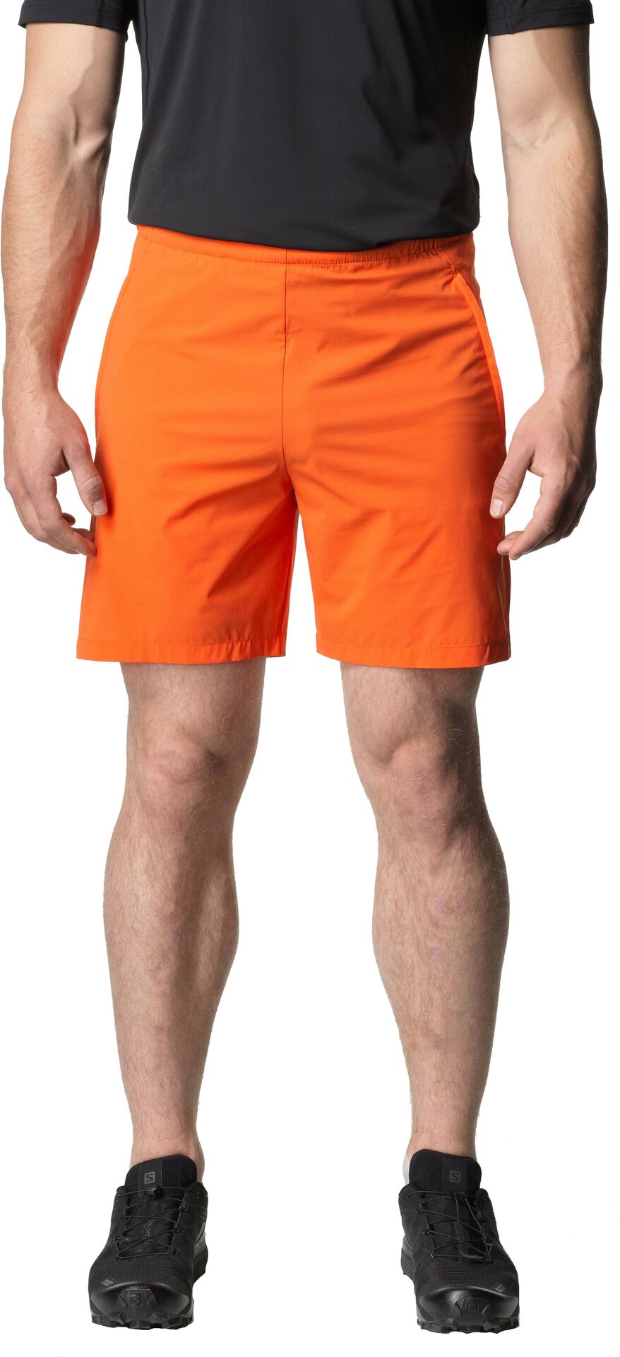 Houdini Pace Light Shorts Mens Sunset Orange