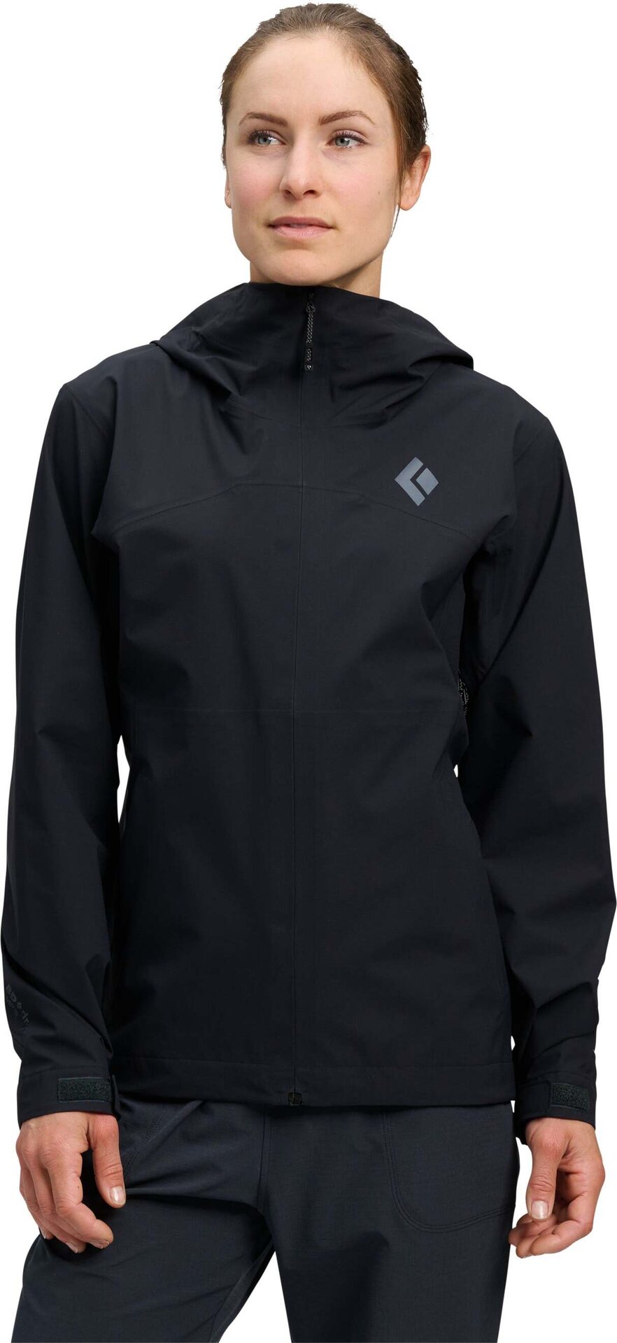 Black Diamond Strataline Stretch Shell Jacket Womens Black