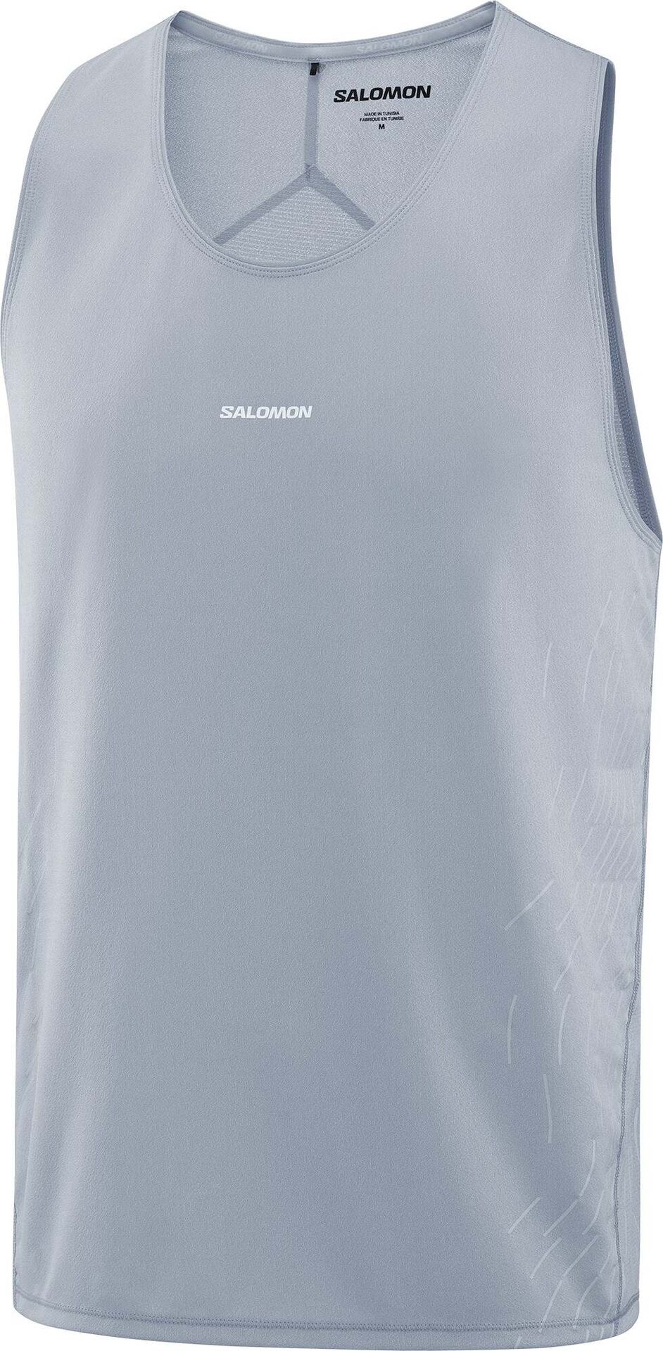 Salomon Sense Aero Singlet GFX Mens Trade Winds/Pearl Blue