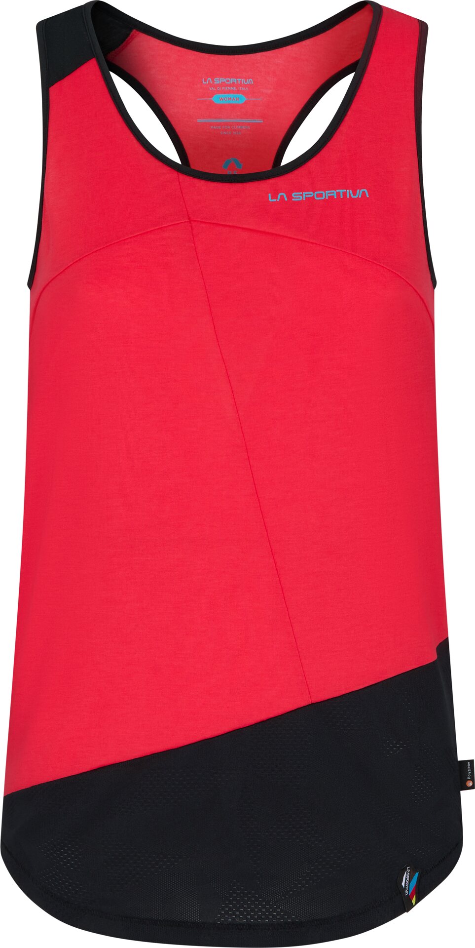 La Sportiva Charm Tank Womens Hibiscus/Black