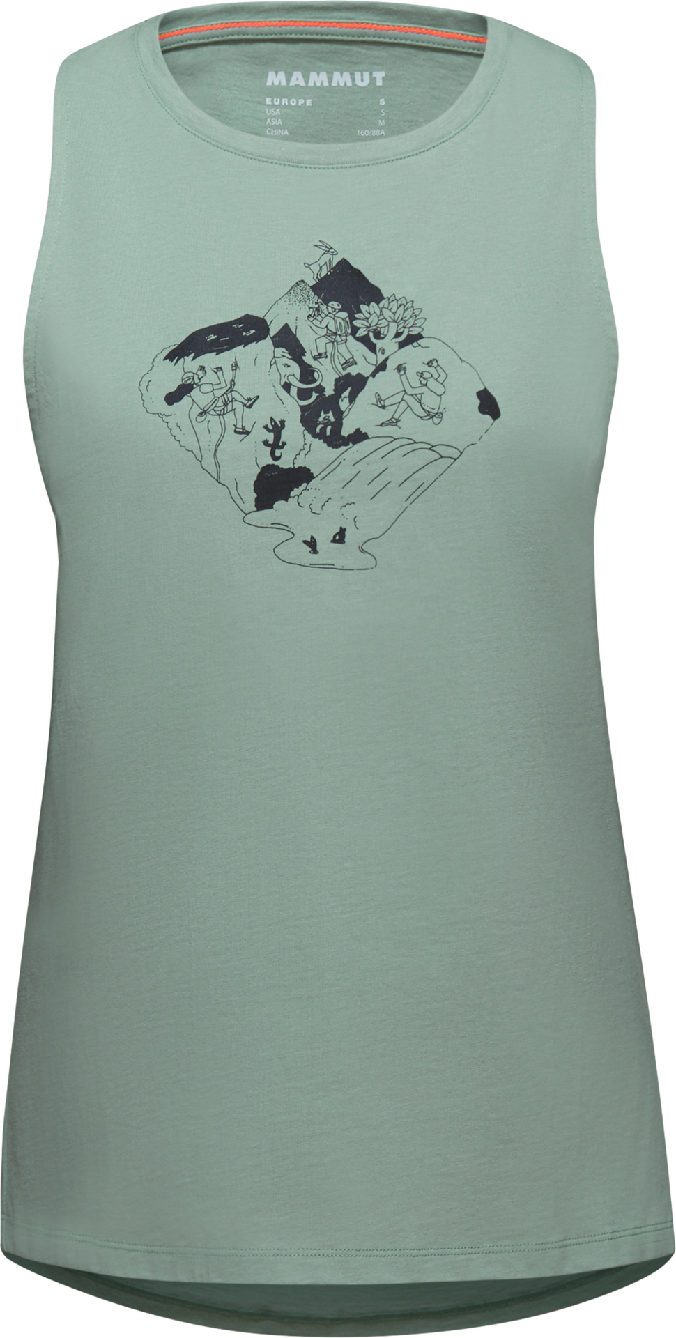 Mammut Massone Tank Top Climber Women Jade