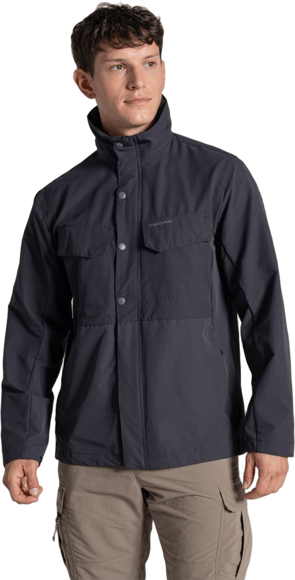 Craghoppers Nosilife Younes Jacket Mens Dark Iron