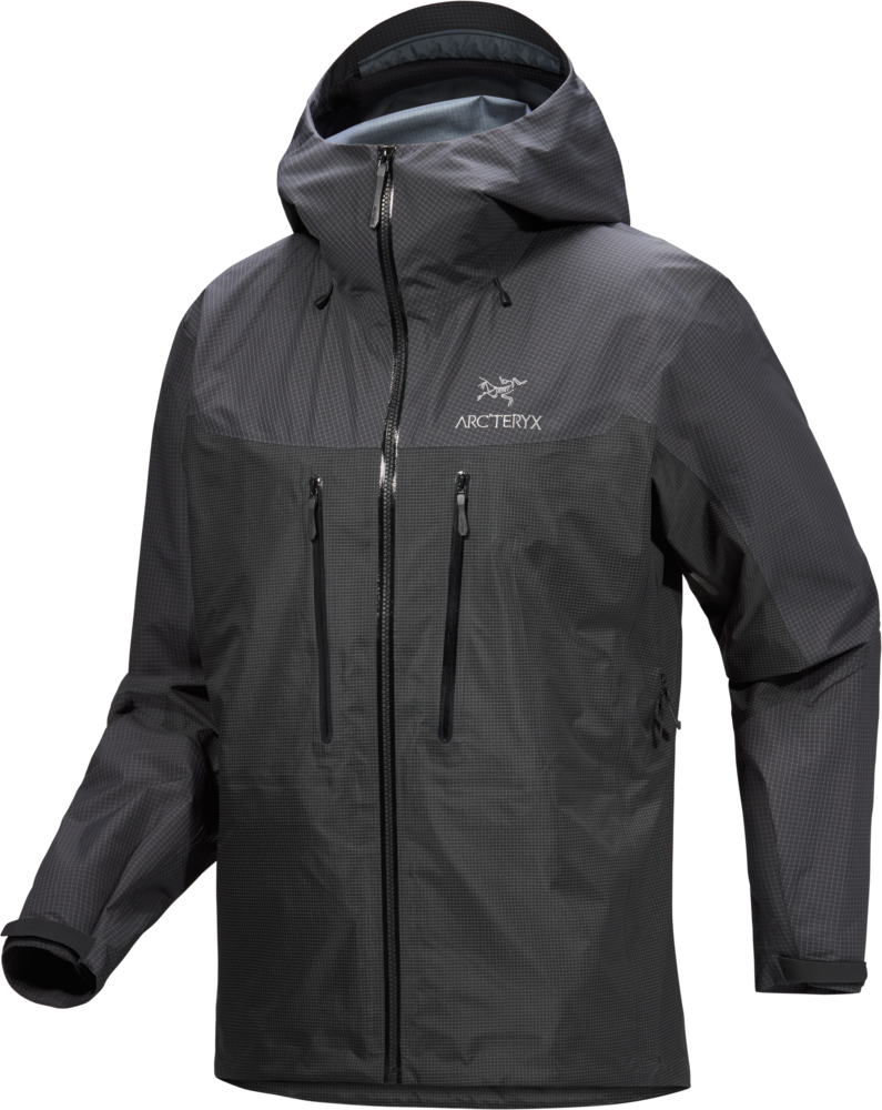 Arc'teryx Alpha Jacket Mens Graphite / Black