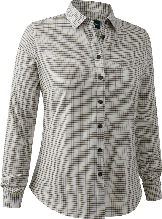 Deerhunter Sara Shirt Womens Green Check