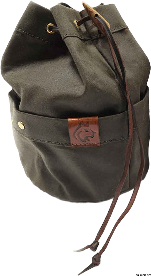 Bushcraft Spain Oilskin Bushpot Bag Brown