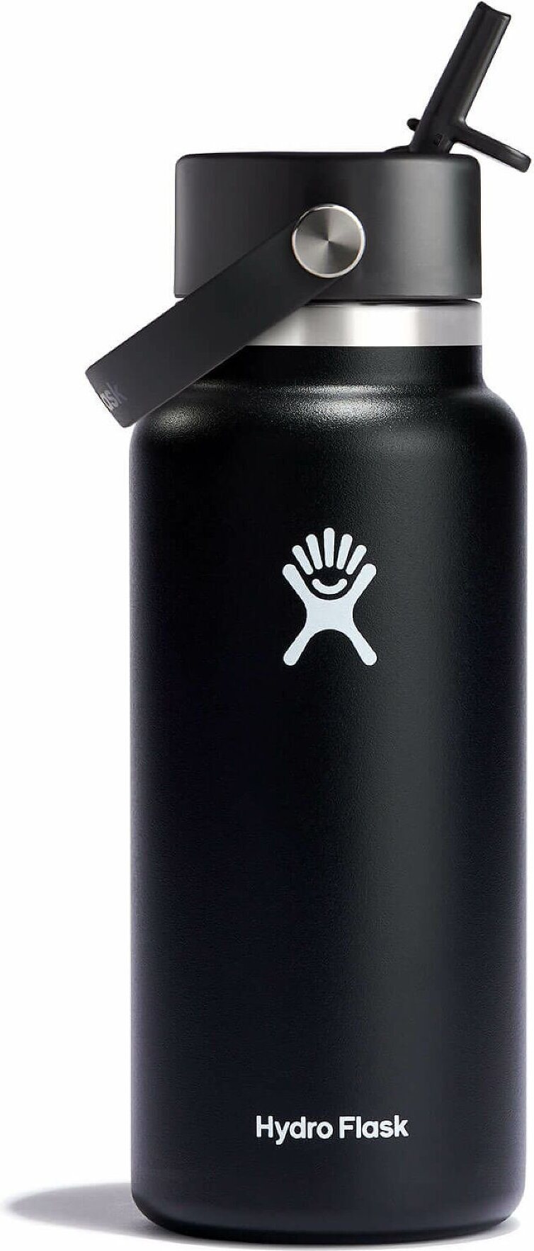 Hydro Flask Wide Mouth with Flex Straw Cap 946 ml (32 oz) Black
