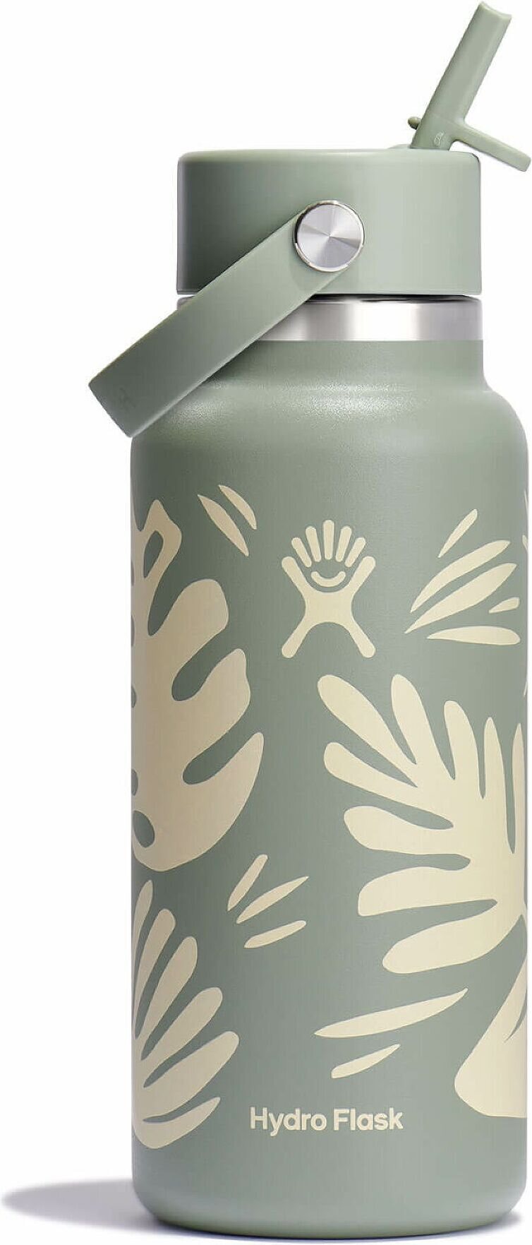 Hydro Flask Wide Mouth with Flex Straw Cap 946 ml (32 oz) Botanical Bliss Agave