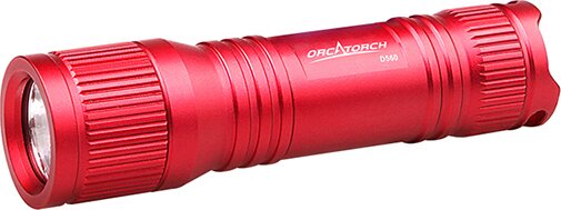 OrcaTorch D560 Röd
