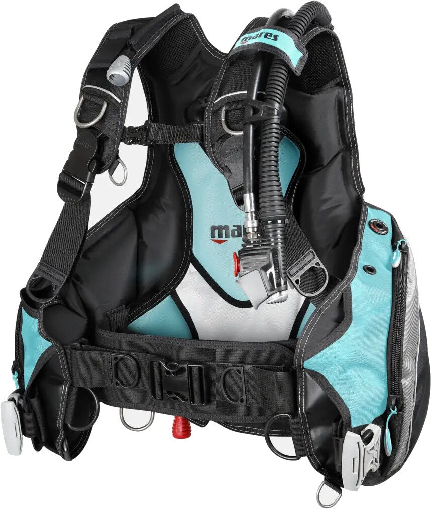 Mares Prestige She Dives Aquamarine White