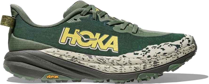 Hoka Speedgoat 6 Wide Mens Fern/Asphalt Grey