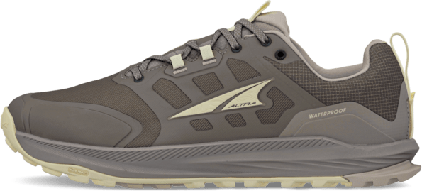 Altra Lone Peak 9 Waterproof Low Mens Taupe