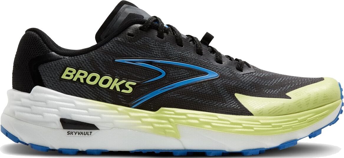 Brooks Catamount 4 Mens Black/Lime/Blue