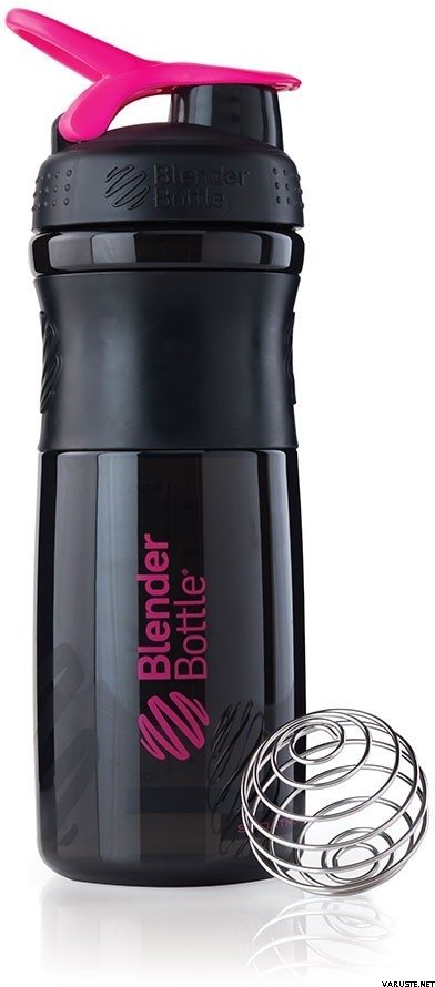 BlenderBottle Sportmixer Grip 820ml Black/Pink