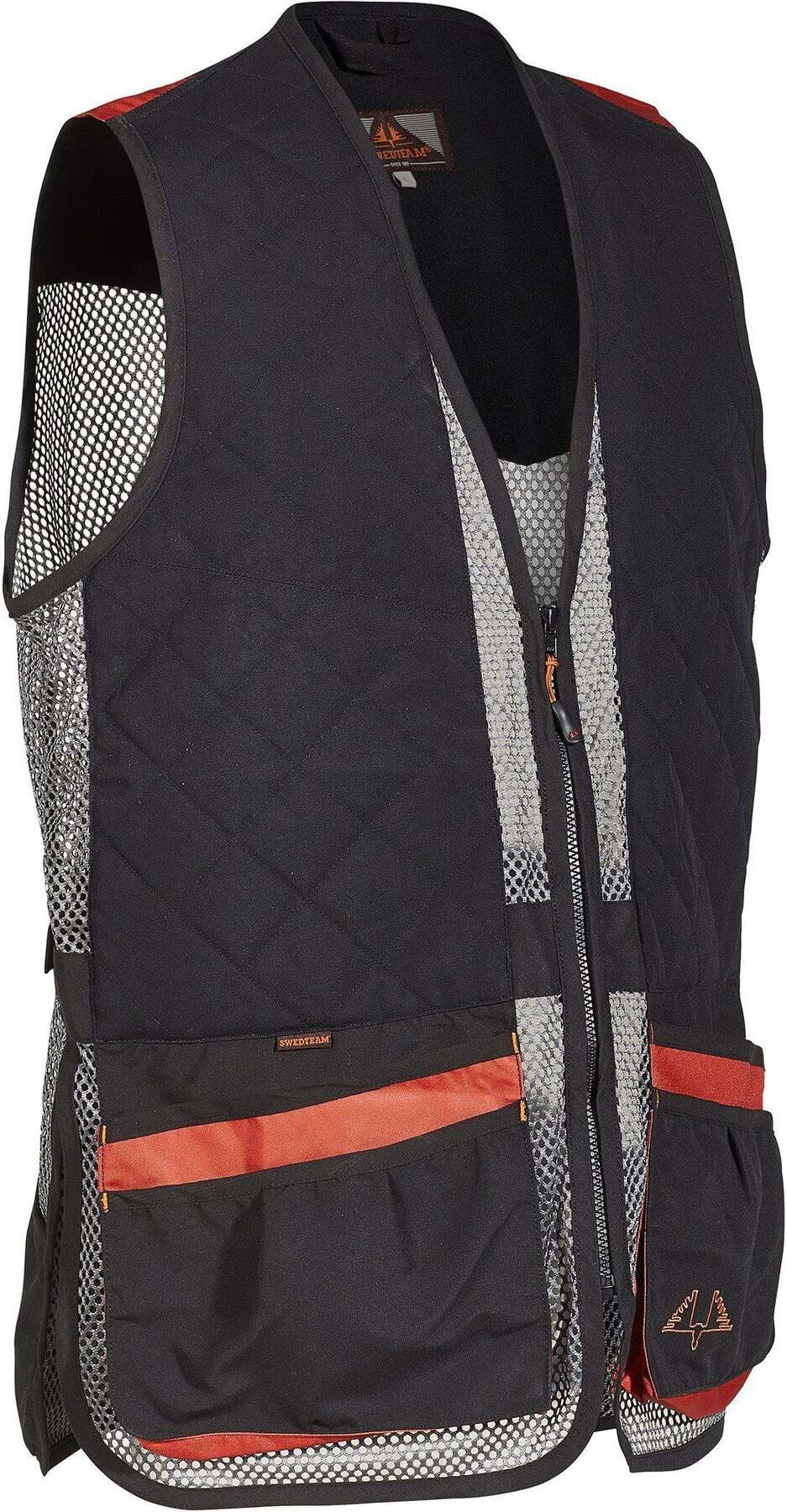 Swedteam Ultra Shooting Vest Mens Black