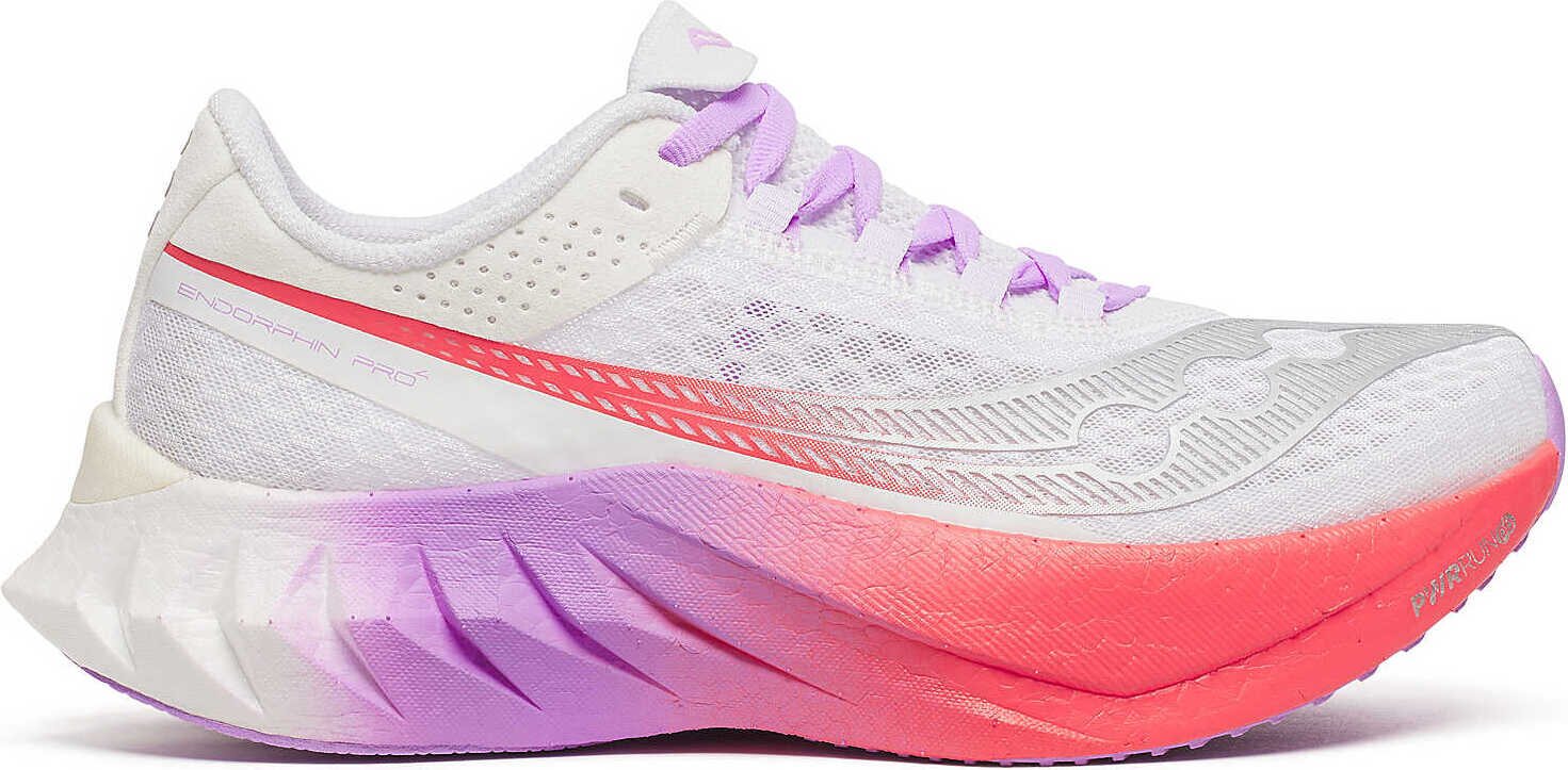 Saucony Endorphin Pro 4 Womens White / Crocus