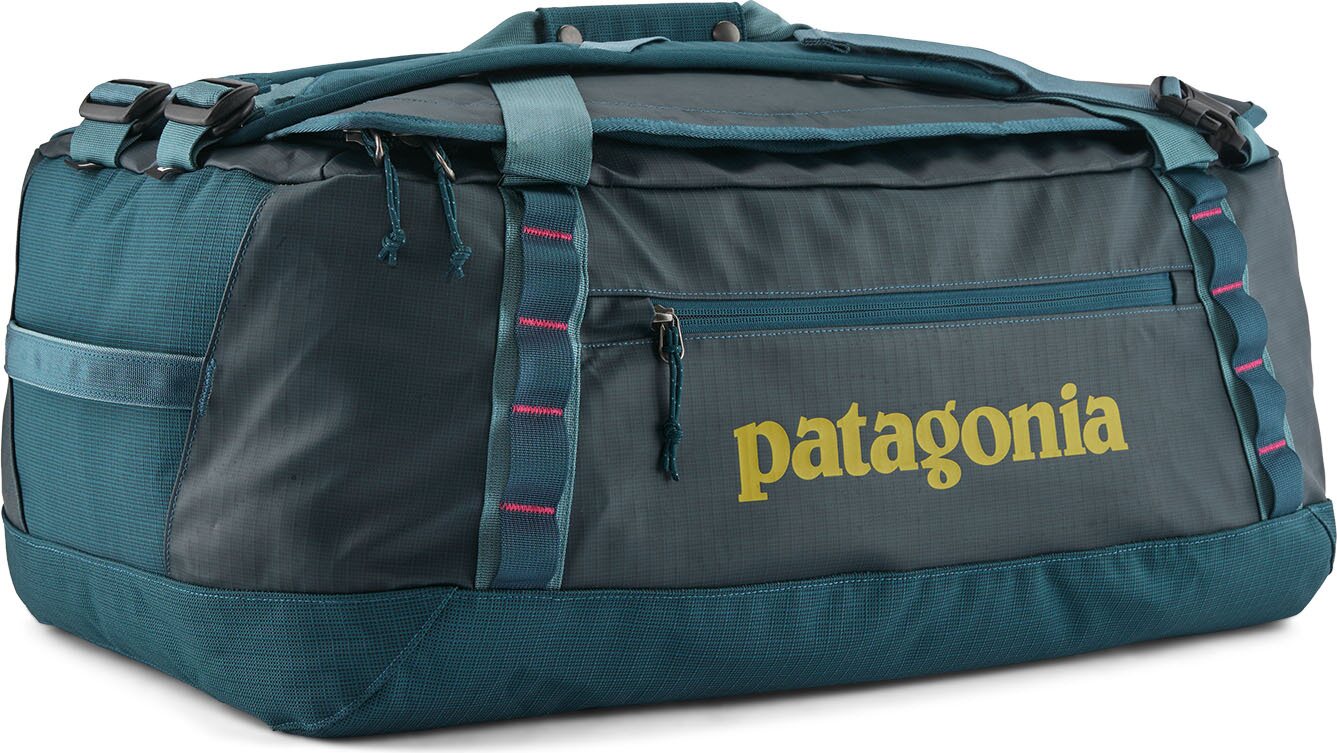 Patagonia Black Hole Duffel 55L Tidal Teal w/ Luminious Pink