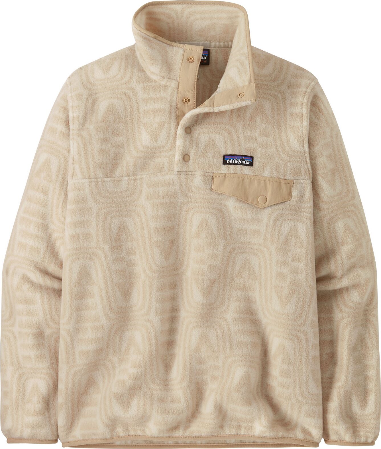 Patagonia Lightweight Synchilla Snap-T Pullover Womens Flow: Dyno Flow